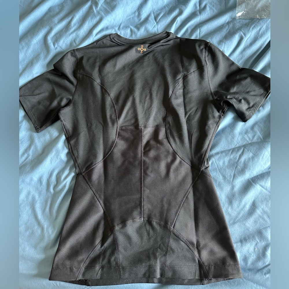 Tommie Copper Lower Back Support Shirt | Men's Large Black